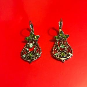 Vintage Peridot Earrings